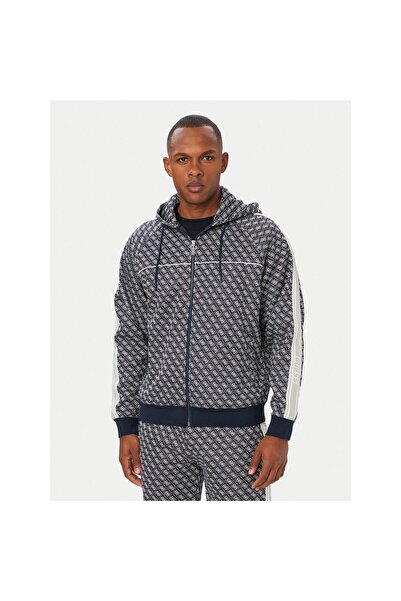Guess Bluză bărbătească Z5BQ13K2042 Albastru închis