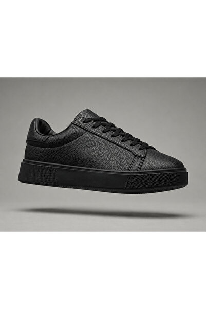 Tk Spor Men's Leather Casual Shoes Sneakers