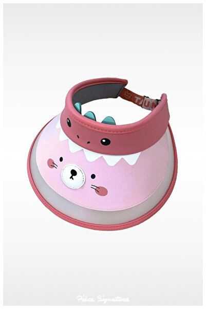 PIECE SIGNATURE Cute Animals Adjustable Sun Hat for Children (Ages 3-9) (Size...