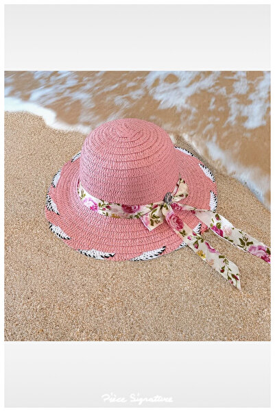 PIECE SIGNATURE Solid Color Mercerized Girl's Hat (Age 3-7)
