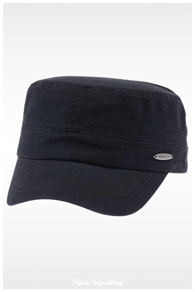 PIECE SIGNATURE 100% Cotton Military Style Vintage Comfortable Cap with Metal...