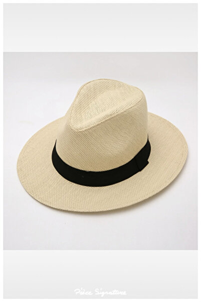 PIECE SIGNATURE Papyrus Flat Hat (For Women And Men)