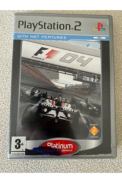 EA ps2 f1 04 formula orjinal oyun 10/8,5 disk kondüsyonu kitapçık var playsta...