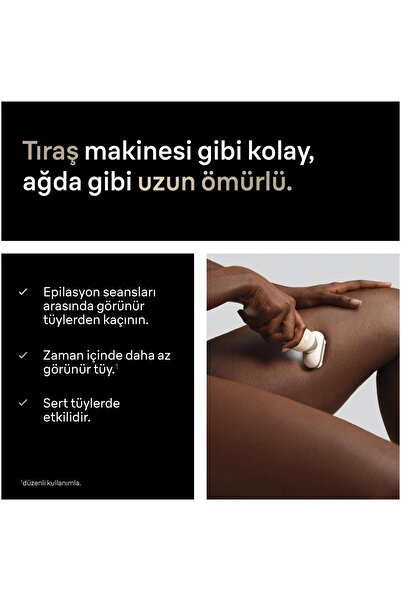 Braun Silk·épil 9 Flex Epilatör, Islak ve Kuru, Kalıcı Pürüzsüz Cilt, 9-030 3D