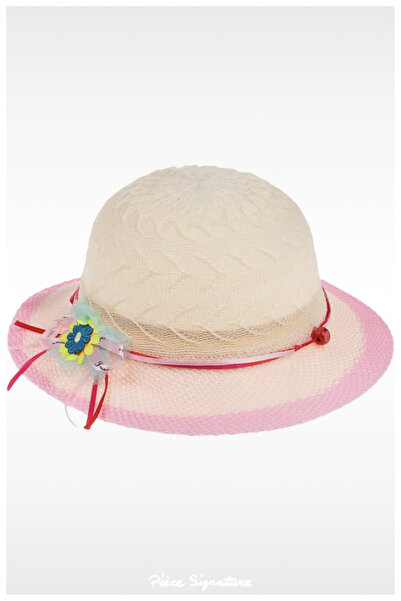 PIECE SIGNATURE Children's Mercerized Hat (52-54 Cm) 2-6 Years Old (With Adju...