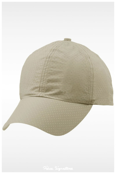 PIECE SIGNATURE Quick-Drying, Mesh, Micro Unisex Sun Hat (Golf, Tennis, Runni...