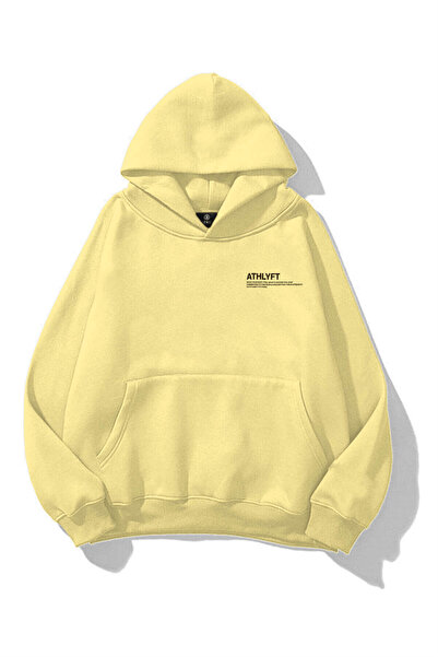 Cupla Unisex Athlyft Sweatshirt Soft Yellow