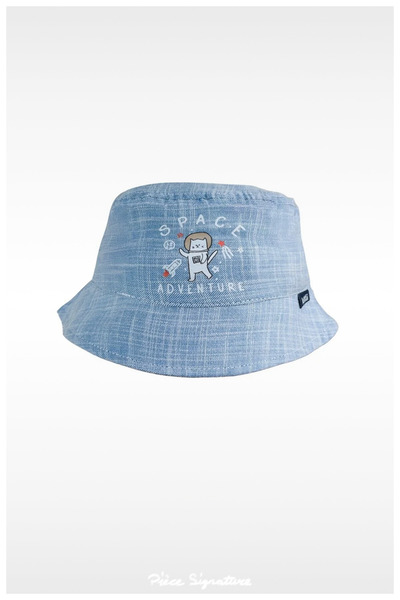 PIECE SIGNATURE 65% Cotton 35% Polyester Boys' Fisherman Hat (1-3 Years) (48-...