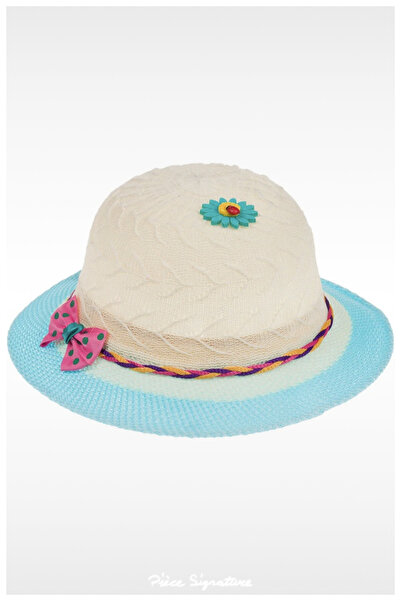 PIECE SIGNATURE Children's Mercerized Hat (52-54 Cm) 2-6 Years Old (With Adju...