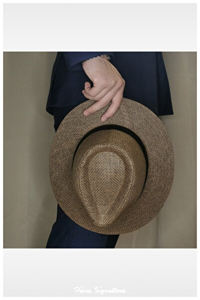 PIECE SIGNATURE Papyrus Flat Hat (For Women And Men)