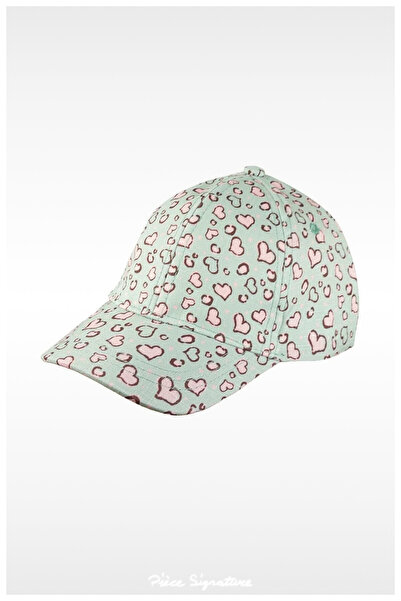 PIECE SIGNATURE 100% Polyester Printed Baby Girl Hat (Age 1-3) (Size 48-50 cm)