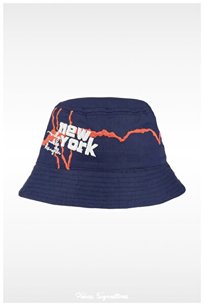 PIECE SIGNATURE 100% Cotton Sun Hat for Boys (Ages 4-8) (Size 52)