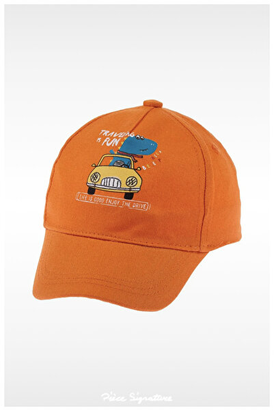 PIECE SIGNATURE 100% Cotton Sun Hat for Boys (1-3 Years) (Size 48-50)