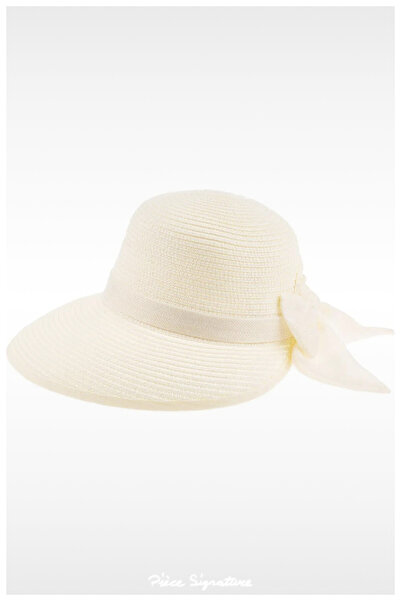 PIECE SIGNATURE Moon Eared Women's Luxury Mercerized Hat (Inner Tightening Ro...