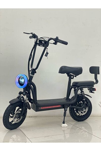 squar eofjoy سكوتر مُحسّن مع سلة ومقعدين، 48 فولت، مقاس 12