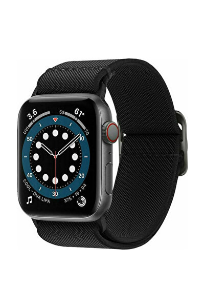 Spigen Fit Lite Λουράκι Nylon Μαύρο (Apple Watch 42/44mm)