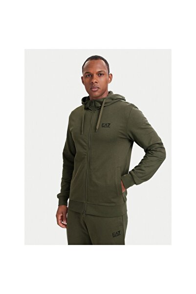 EA7 Emporio Armani Bluză bărbătească 8NPM33 PJVRZ Verde