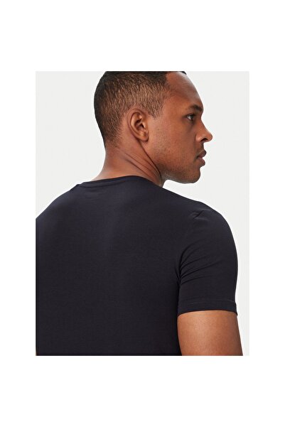 Guess Tricou bărbătesc M6YI24K3728 Albastru închis