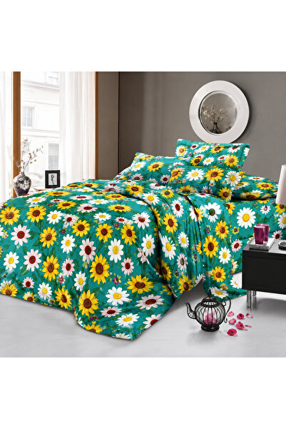 EMATTEIRO 4-Piece Duvet Cover Set with Duvet Cover and 2 Pillow, Modern Print