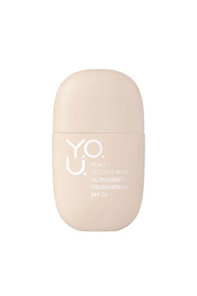 Relouis Y.O.U. Really Second Skin Ultralight Foundation color 40 ,Warm Beige