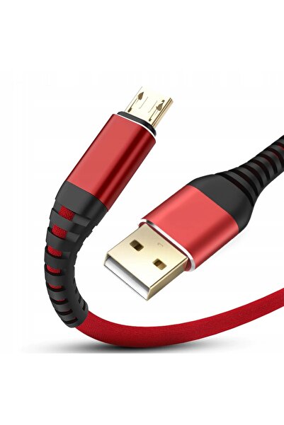 Other Cablu Micro USB ranforsat pentru încărcare rapidă, pentru PS4, telefon,...