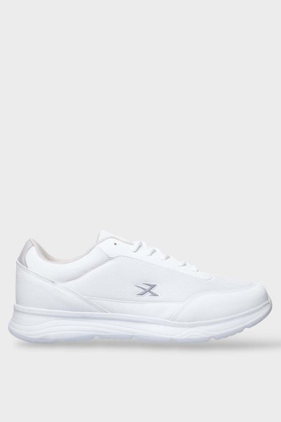 Jagulep Men's Airfile Large Size Oversized Sports Shoes White