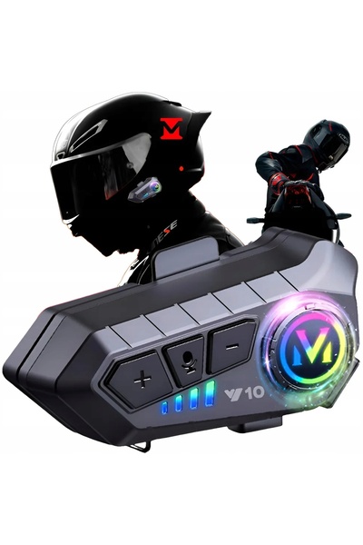 Other BLUETOOTH Y10 INTERCOM UNIVERSAL PENTRU MOTOCICLETE CU MICROFON HIBRID