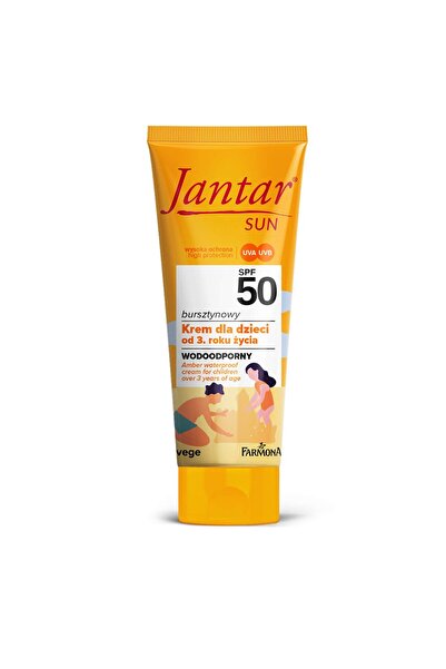 JANTAR Cremă impermeabilă Amber pentru copii (de la 3 ani) SPF 50