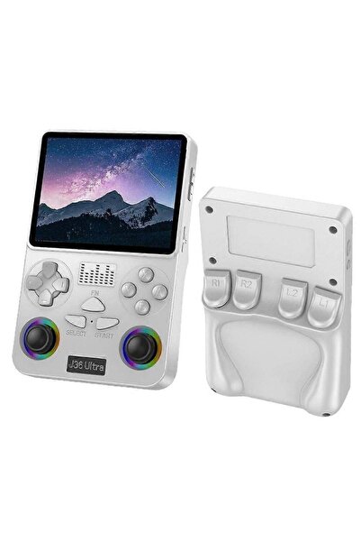 PopZa J36 Ultra All-in-One Portable Gaming Console – 16,000 Games + Streaming...
