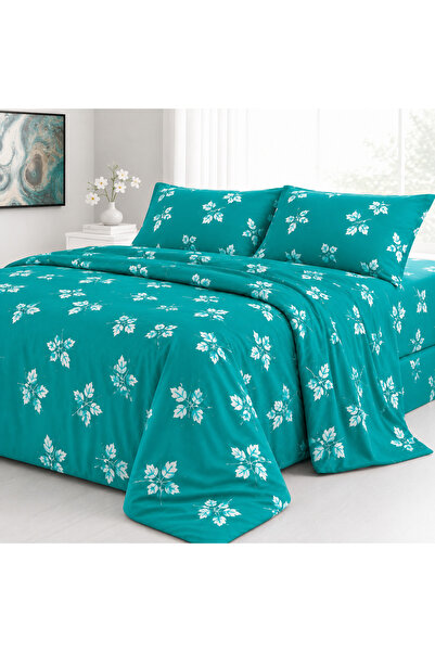 EMATTEIRO 4-Piece Duvet Cover Set with Duvet Cover and 2 Pillow, Modern Print