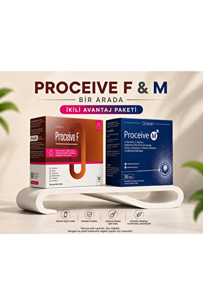Ocean PROCEIVE F 30 SAŞE VE PROCEIVE M 30 SAŞE İKİSİ BİRLİKTE