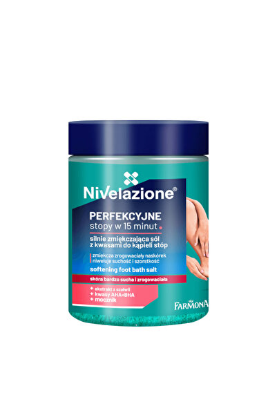 Farmona Sare puternic emolientă cu acizi pentru baie de picioare, 350 g