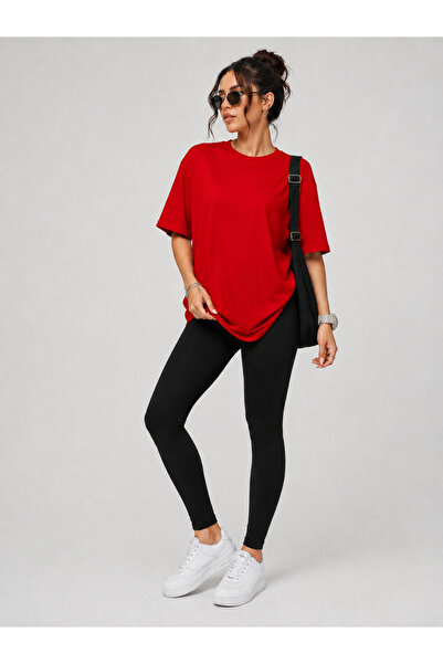 Mügerella EST.2026 100% Cotton Oversize Fit Crew Neck T-Shirt / T-Shirt and M...