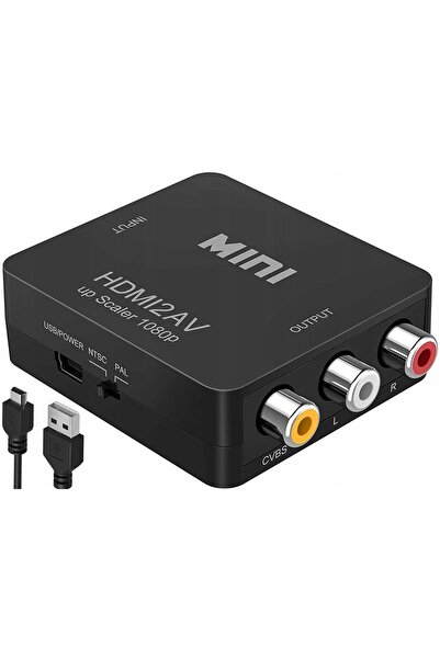 Other ADAPTOR CONVERTOR HDMI 1080p LA AV 3xRCA CVBS CINCH