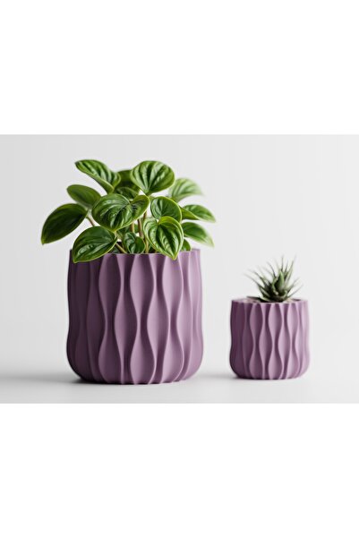 LayerCrew Ghiveci decorativ Modu 10.2 cm 10.9 cm 11 cm Muted Purple