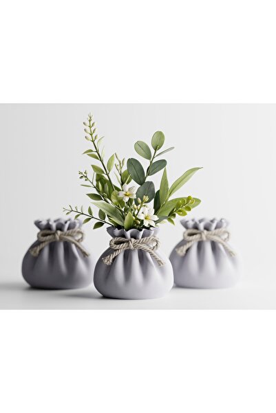 LayerCrew Vază decorativă Lazora 11.6 cm 10.3 cm 11.8 cm Marble