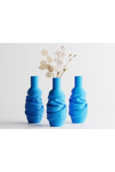 LayerCrew Vază decorativă Volo 20 cm 8.5 cm 8.5 cm Cyan