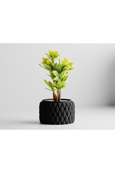 LayerCrew Ghiveci decorativ Tilani 10.5 cm 6.1 cm 10.5 cm Charcoal