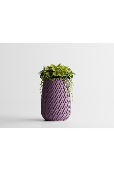 LayerCrew Vază decorativă Thyren 10 cm 7.1 cm 7.1 cm Muted Purple
