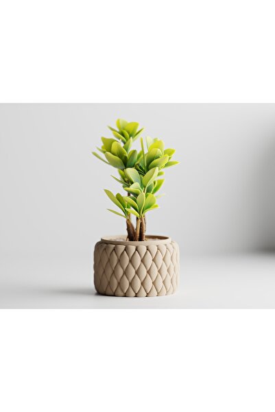 LayerCrew Ghiveci decorativ Tilani 10.5 cm 6.1 cm 10.5 cm Desert Tan