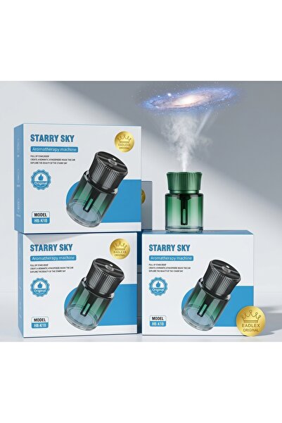 Starry sky فواحة سيارة ذكية مع بروجكتور سقف سماء الليل - جهاز معطر إلكتروني ل...