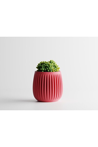 LayerCrew Ghiveci decorativ Columna 8 cm 8.1 cm 8.1 cm Pink