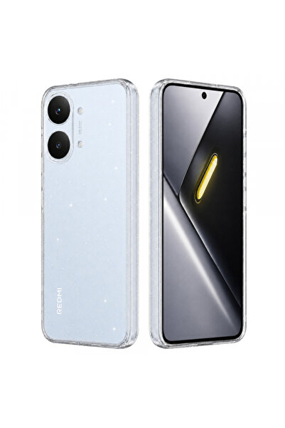 Techsuit Husa pentru Xiaomi Poco X8 Pro Max, Techsuit, SparkleSkin, Transparenta