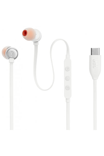 JBL Handsfree USB-C Tune 310C, Alb JBLT310CWHT