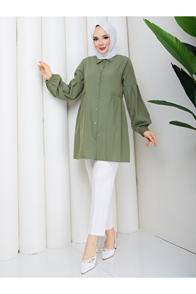 moda periy ESİLA TUNİK HAKİ