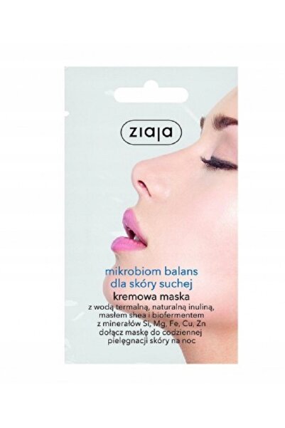 Ziaja Mască de față pentru piele uscată, echilibru microbiotic, 7 ml / 5130