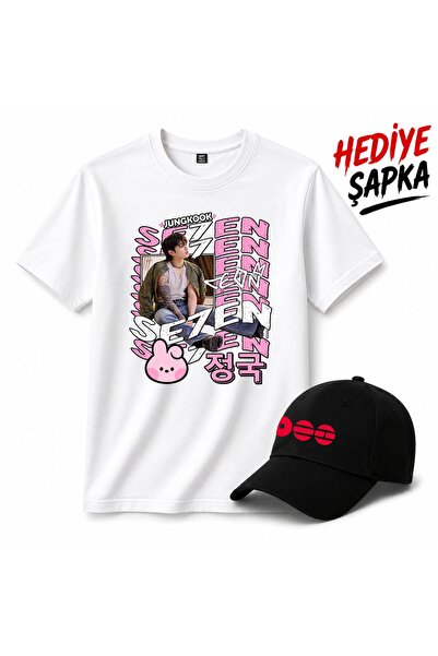 barsdepo Μπλουζάκι με στάμπα BTS JUNGKOOK SEVEN, Ποιότητα PREMIUM Unisex για ...