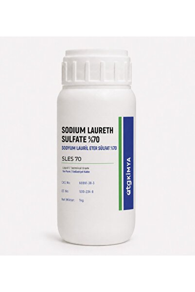 ATG KİMYA SODIUM LAURETH SULFATE (SLES) - SODYUM LAURETH SÜLFAT 1KG