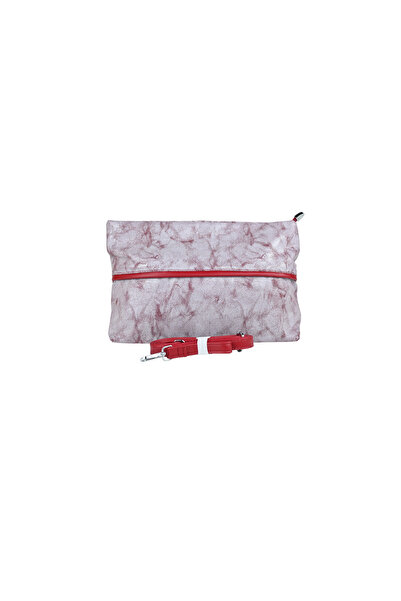 dukidasoturkiye Duki Daso Women's Wine Antique Patterned Zippered Multi-Purpo...