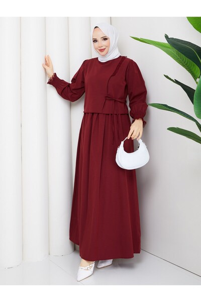 moda periy SELEN ELBİSE MÜRDÜM